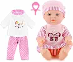 HUSH LITTLE BABY ピンクのベビードール人形 27cm HUSH LITTLE BABY ピンクのベビードール人形 27cm